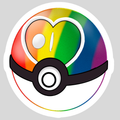 POKEMON PRIDE LOVE BALL - Sticker
