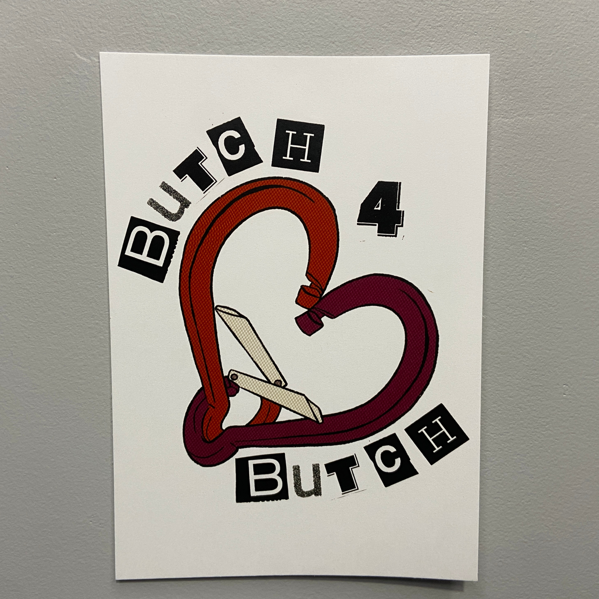 BUTCH 4 BUTCH CARABINER HEART - Print