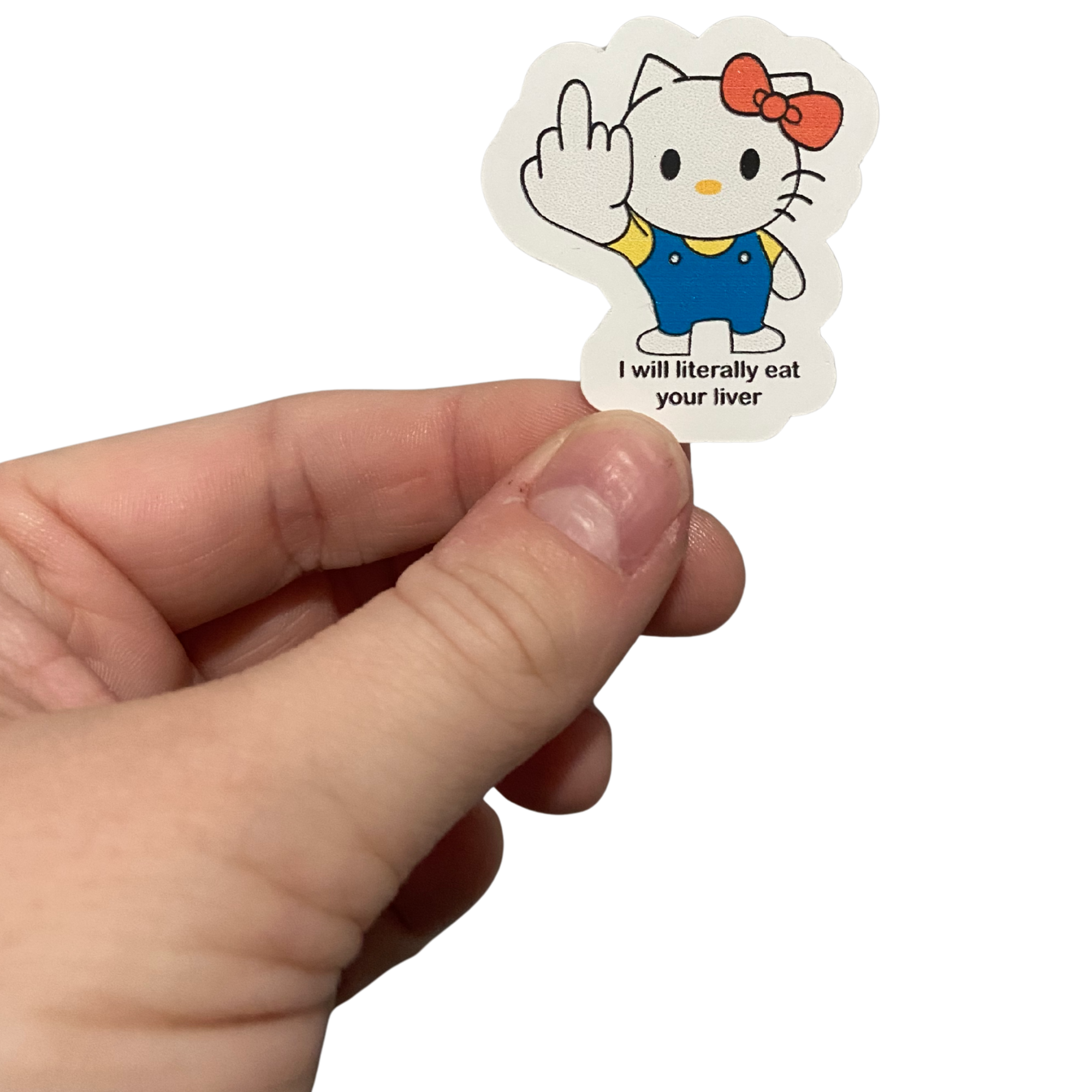 HELLO KITTY SAYS - HELLO F*****' KITTY Series Sticker