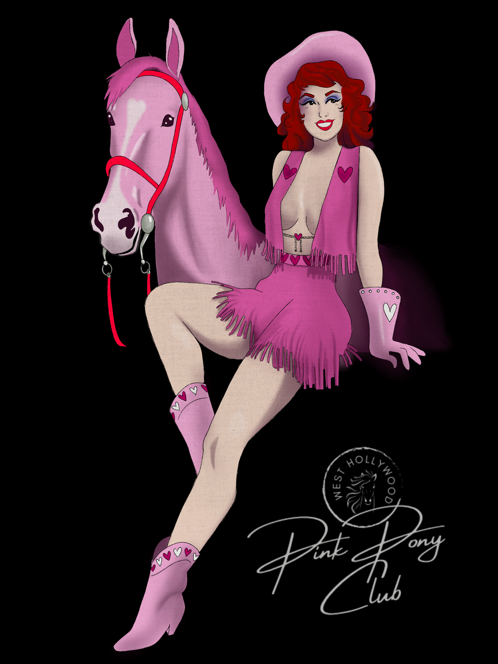 PINK PONY CLUB - Surreal print
